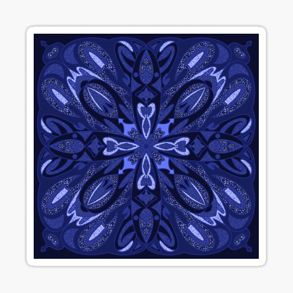 Item preview, Midnight Bloom Mandala designed and sold by 2003nostal-gia.