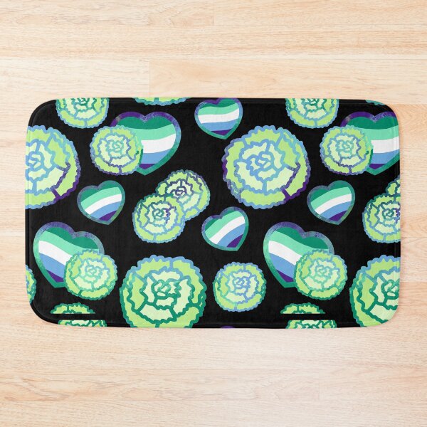Item preview, Gay Men Pride Tile (Black) designed and sold by PrideofDragons.