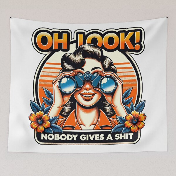 Item preview, Retro Binocs Oops designed and sold by SpeakingPrint2.