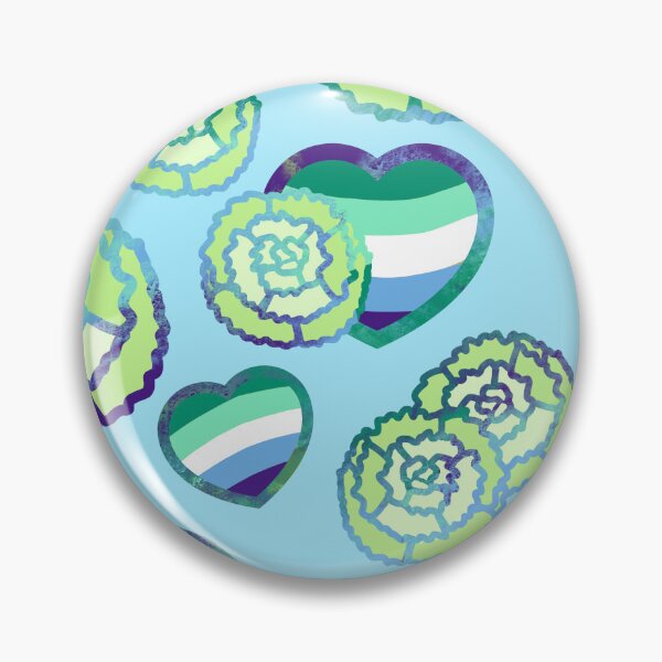 Item preview, Gay Men Pride Tile (Blue) designed and sold by PrideofDragons.