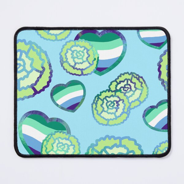 Item preview, Gay Men Pride Tile (Blue) designed and sold by PrideofDragons.