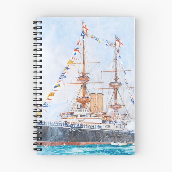 Item preview, HMS Majestic in 1897 designed and sold by 19th Century in Color.