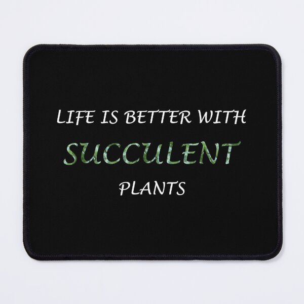 Item preview, Life is Better with Succulent Plants designed and sold by Magartes.