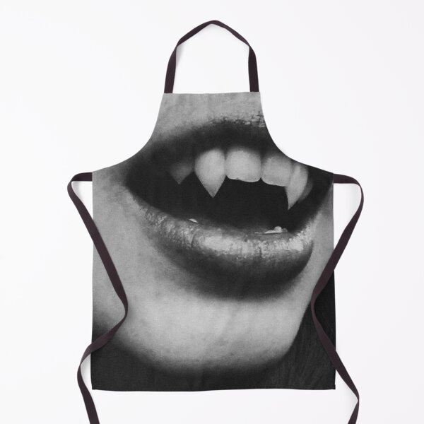 Item preview, Scenecore ecstacy vampire teeth monochrome designed and sold by SkinnyWhite666.