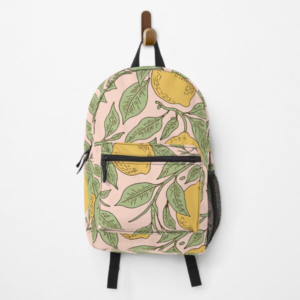 Item preview, Vintage William Morris Art Style Botanical Lemon Pattern designed and sold by PurpleLoveStore.
