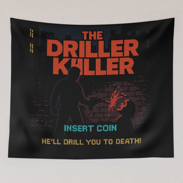 Item preview, The Driller Killer – Arcade Horror Edition designed and sold by ChickenFund.
