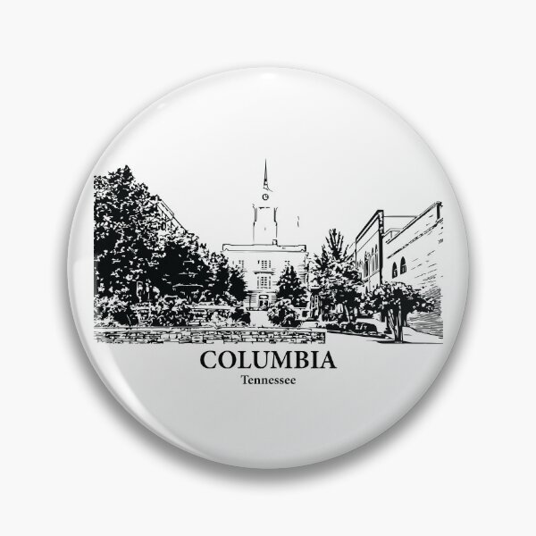 Item preview, Columbia - Tennessee designed and sold by Lakeric Cityscapes.