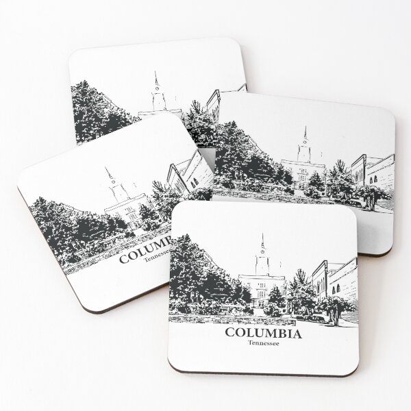 Item preview, Columbia - Tennessee designed and sold by Lakeric Cityscapes.