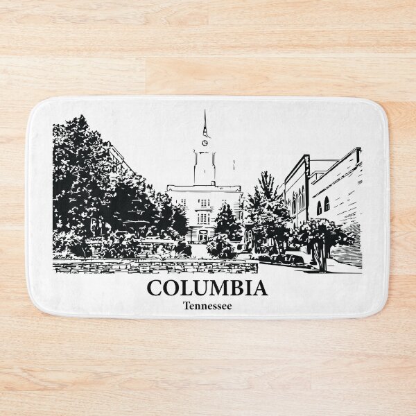 Item preview, Columbia - Tennessee designed and sold by Lakeric Cityscapes.