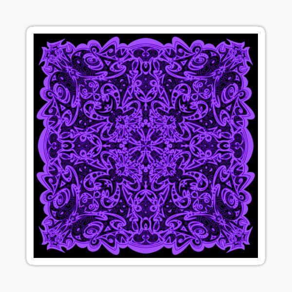 Item preview, Violet Vortex Mandala designed and sold by 2003nostal-gia.