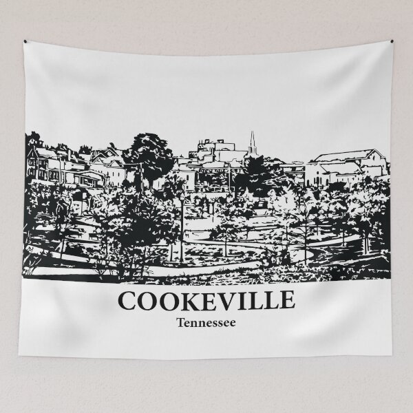 Item preview, Cookeville - Tennessee designed and sold by Lakeric Cityscapes.