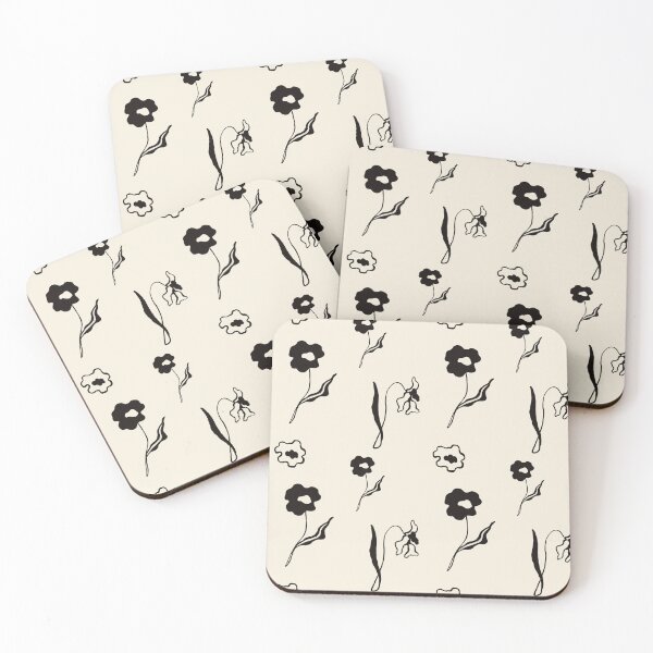 Item preview, Minimalist Flower Print designed and sold by nuteling.
