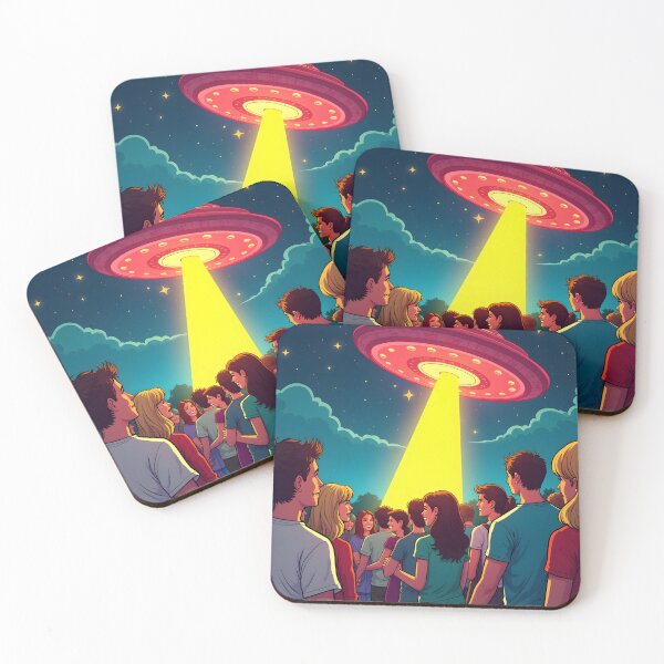 Item preview, Abduction Queue designed and sold by AlienInkvasion.