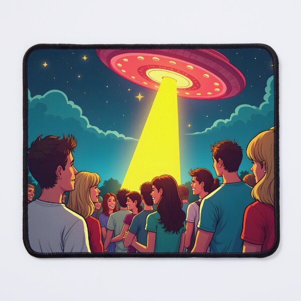 Item preview, Abduction Queue designed and sold by AlienInkvasion.