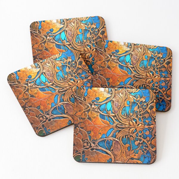 Item preview, Copper Flourish designed and sold by OvidiumArt.