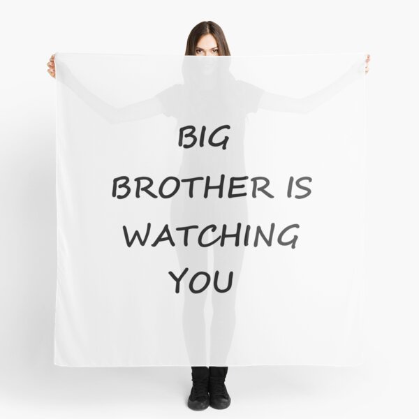 Big Brother is Watching You #BigBrother #WatchingYou Scarf