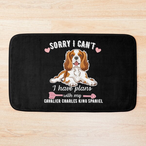 Item preview, Sorry I Can't, I Have Plans With My Cavalier King Charles Spaniel – Elegant Toy Spaniel Design designed and sold by GoodyPaws.