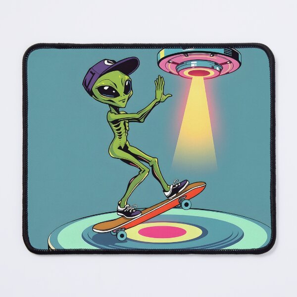 Item preview, Alien Kickflip designed and sold by AlienInkvasion.