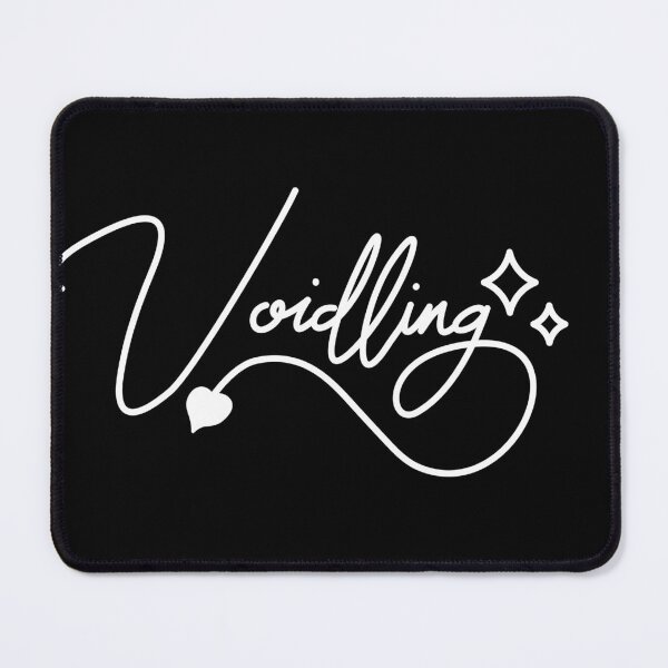 Item preview, Voidling White with tail - Black background designed and sold by eshirshya.