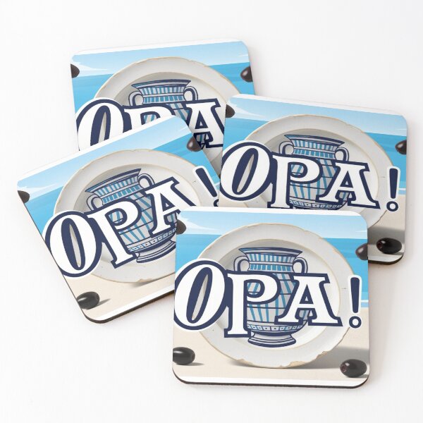 Item preview, Opa!! – Greek party style design with Mediterranean culture designed and sold by StormArte.