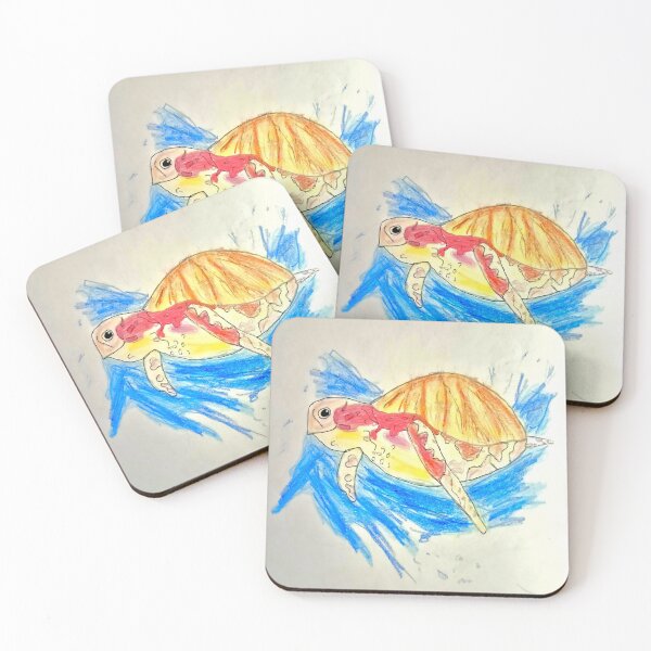 Item preview, beautiful turtle drawing desgin designed and sold by NivyasArtistry.