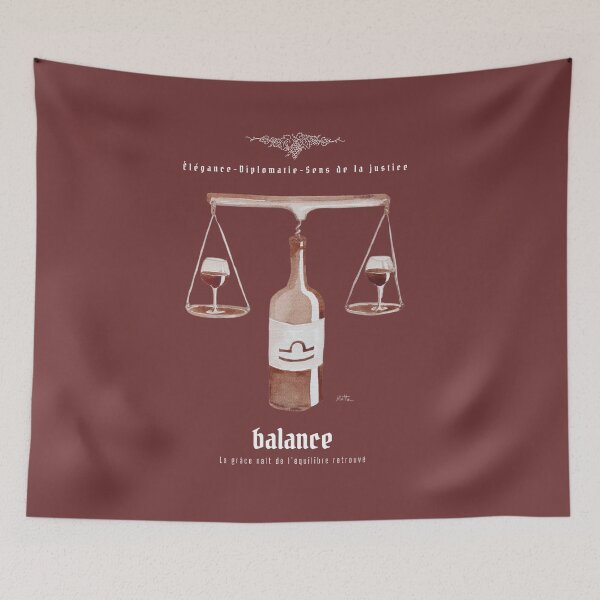 Item preview, Oeno-Astrology: Libra in Wine designed and sold by vinsurtoile.