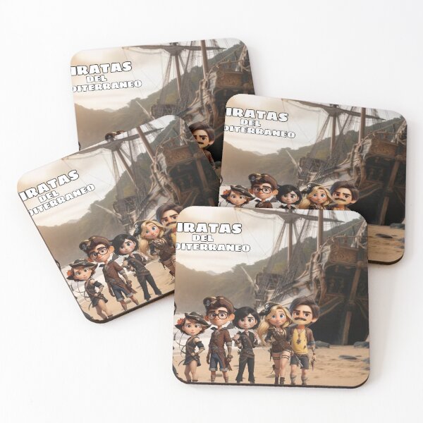 Item preview, Alberto and Ash. Pirates of the Mediterranean designed and sold by DirStrangeShop.
