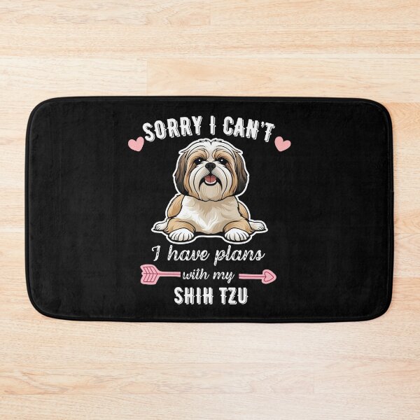 Item preview, Sorry I Can't, I Have Plans With My Shih Tzu – Fluffy Royal Companion Design designed and sold by GoodyPaws.