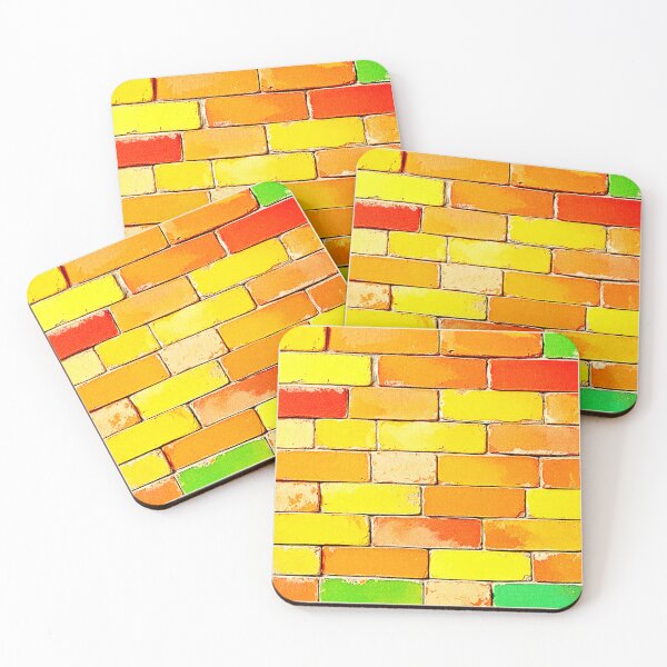 Item preview, Colorful Brick Texture designed and sold by Health And Fitness Posts e-Store.