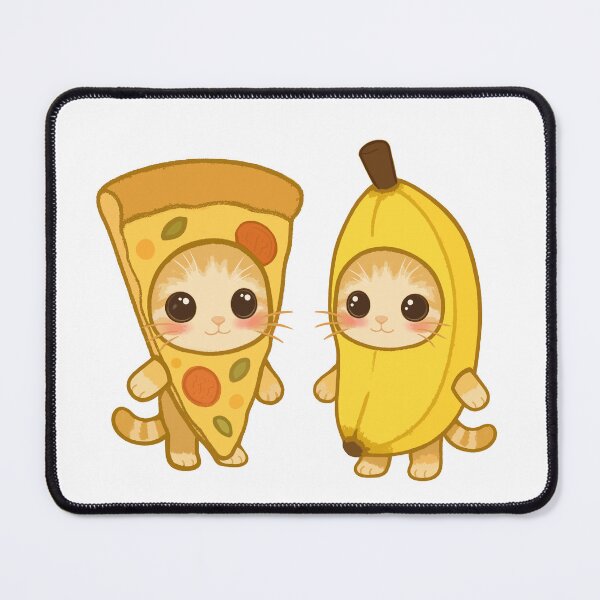 Item preview, Cute Banana Cat Meme Duo  designed and sold by FarieArt.