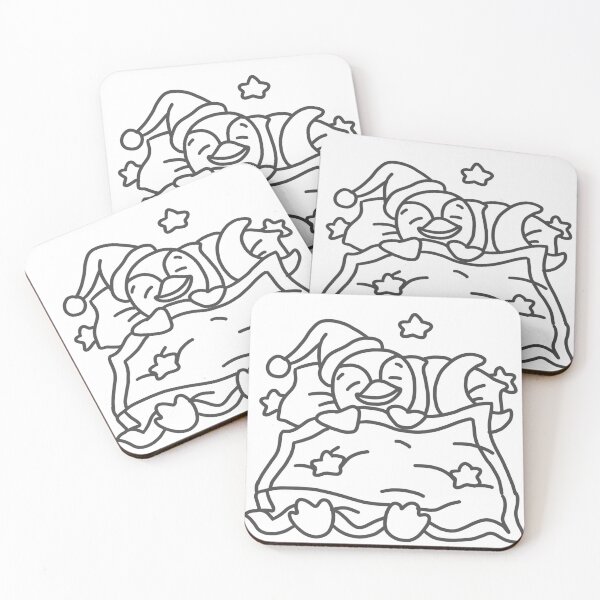 Item preview, Sleeping Penguin by DRAW WITH BOO designed and sold by DRAW-WITH-BOOO.