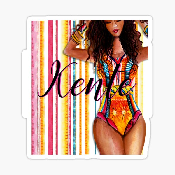 Kente Sticker