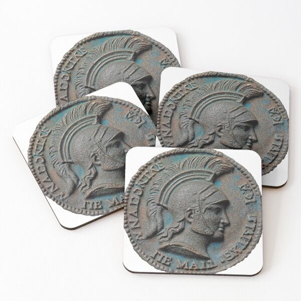 Item preview, 04of40 Legacy of Valor: The Bronze Guardian Coin designed and sold by TheBrainArt.