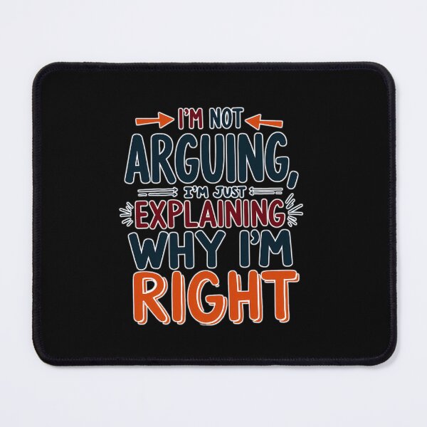 Item preview, Sarcastic argument shirt designed and sold by ArtCreator2023.