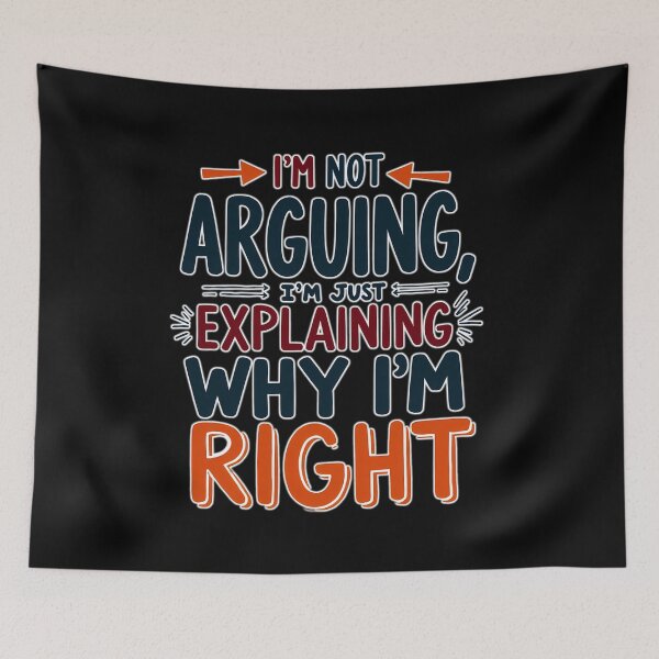Item preview, Sarcastic argument shirt designed and sold by ArtCreator2023.
