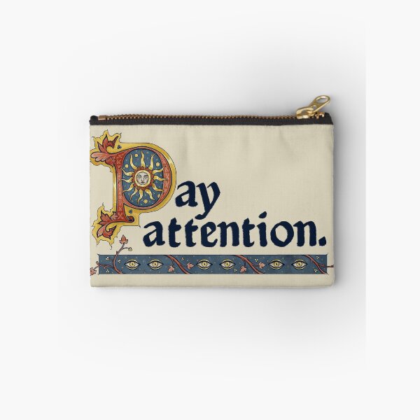 Item preview, Pay Attention Medieval Illumination designed and sold by thoughtsupnorth.