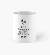 The Moira's Rose's Garden - black type Mug