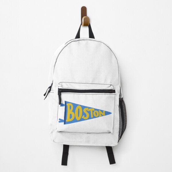 Item preview, Boston Pennant Flag on white– Classic City Colors (Blue, Yellow & White) designed and sold by Giulia Palazzo.
