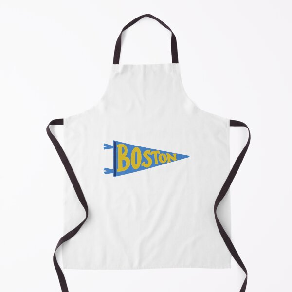 Item preview, Boston Pennant Flag on white– Classic City Colors (Blue, Yellow & White) designed and sold by Giulia Palazzo.
