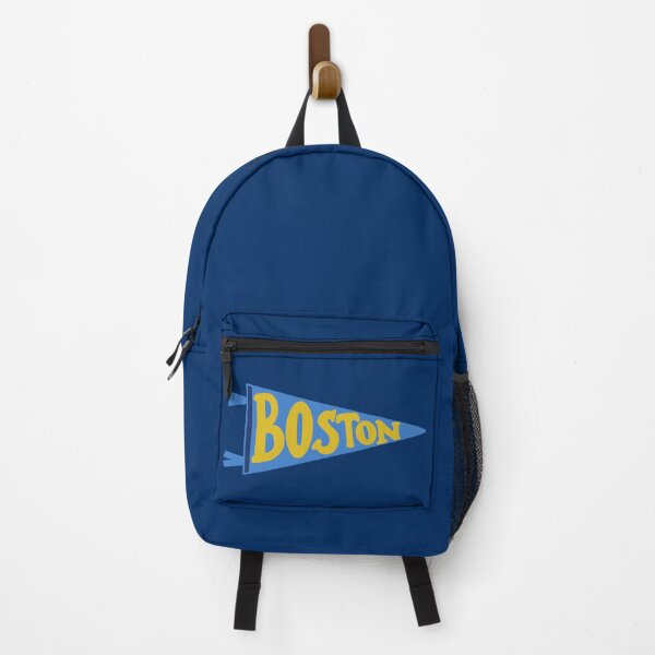 Item preview, Boston Pennant Flag on Navy Blue– Classic City Colors (Blue, Yellow & White) designed and sold by Giulia Palazzo.