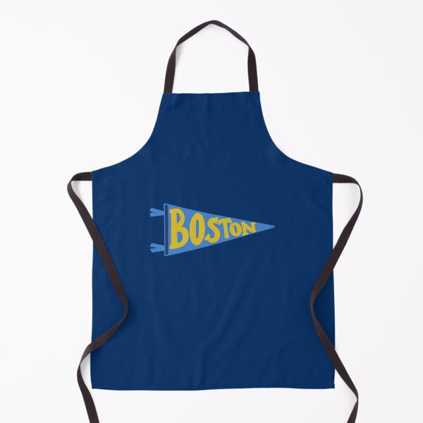 Item preview, Boston Pennant Flag on Navy Blue– Classic City Colors (Blue, Yellow & White) designed and sold by Giulia Palazzo.