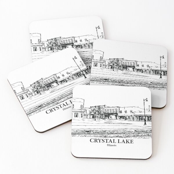 Item preview, Crystal Lake - Illinois designed and sold by Lakeric Cityscapes.