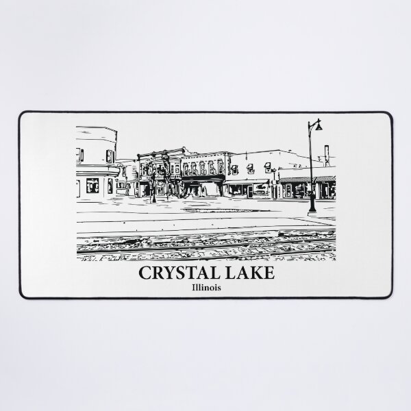Item preview, Crystal Lake - Illinois designed and sold by Lakeric Cityscapes.