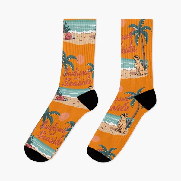 Item preview,  Sunkissed and Seaside – Cool Dog Beach Sunset Vibes Design designed and sold by Jason123za.