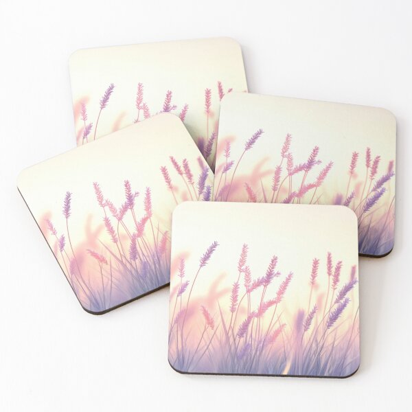 Item preview, Sunset glow over tall grass fields designed and sold by anytka.