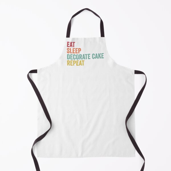 Item preview, Eat Sleep Decorate Cake Repeat designed and sold by SarahJisri.