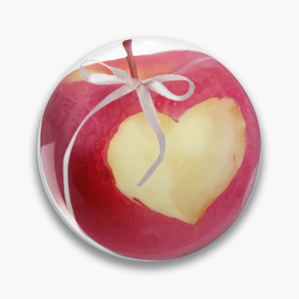 Item preview, Coquette apple with heart and bow designed and sold by Pixiedrop.