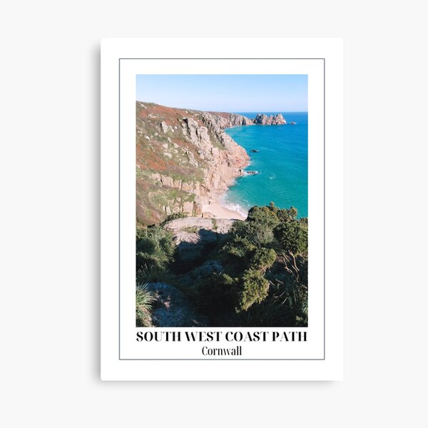 Item preview, South West Coast Path, Porthcurno, Cornwall designed and sold by DevonCornwallPrints.