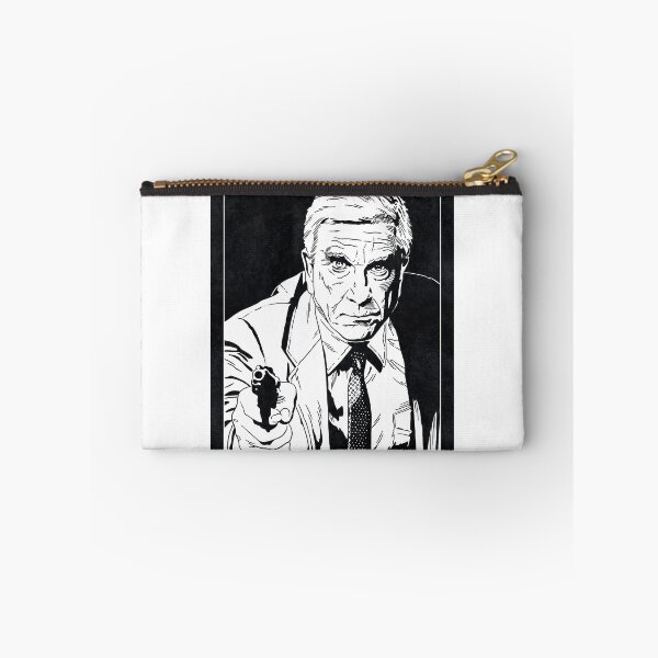 Item preview, FRANK DREBIN - The Naked Gun (Black and White) designed and sold by FamousWeirdosRB.