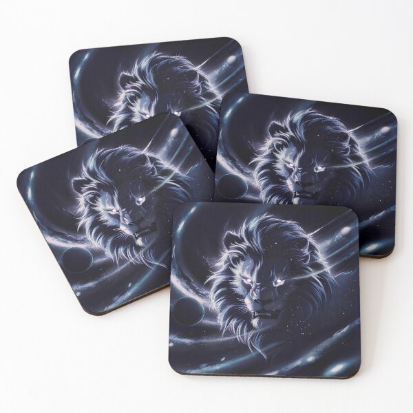 Item preview, Cosmic lion in the middle of galaxy designed and sold by Paul-Place.